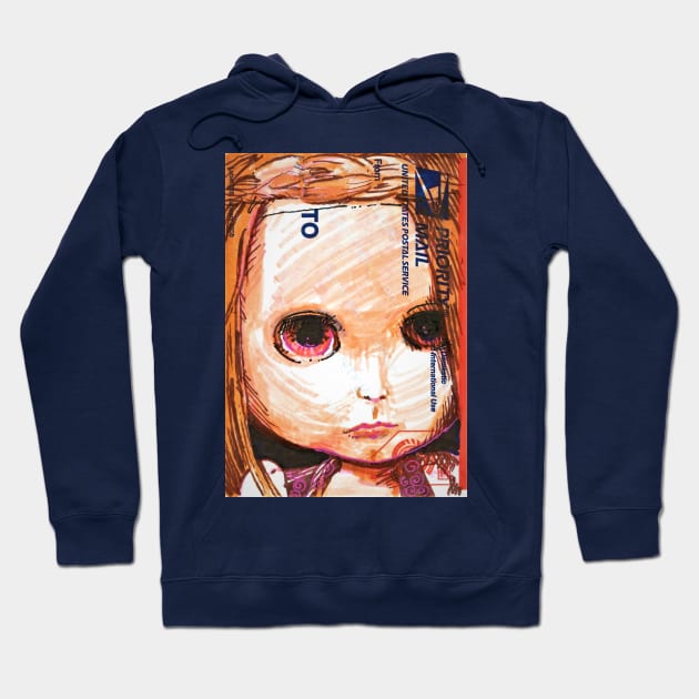 Blythe Doll Slap Hoodie by Phosfate